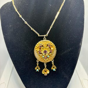 Collar con colgante vintage - Bisutería