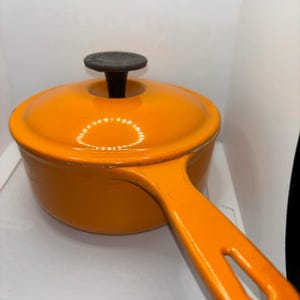 Vintage Pot - Orange Levcoware - Made in Japan