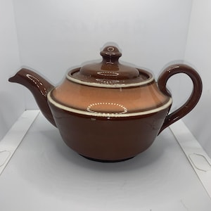 Vintage Brown Teapot - Made in England