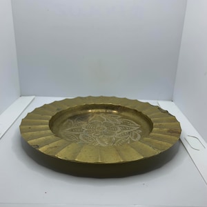 Brass Dish Ashtray - Made in India
