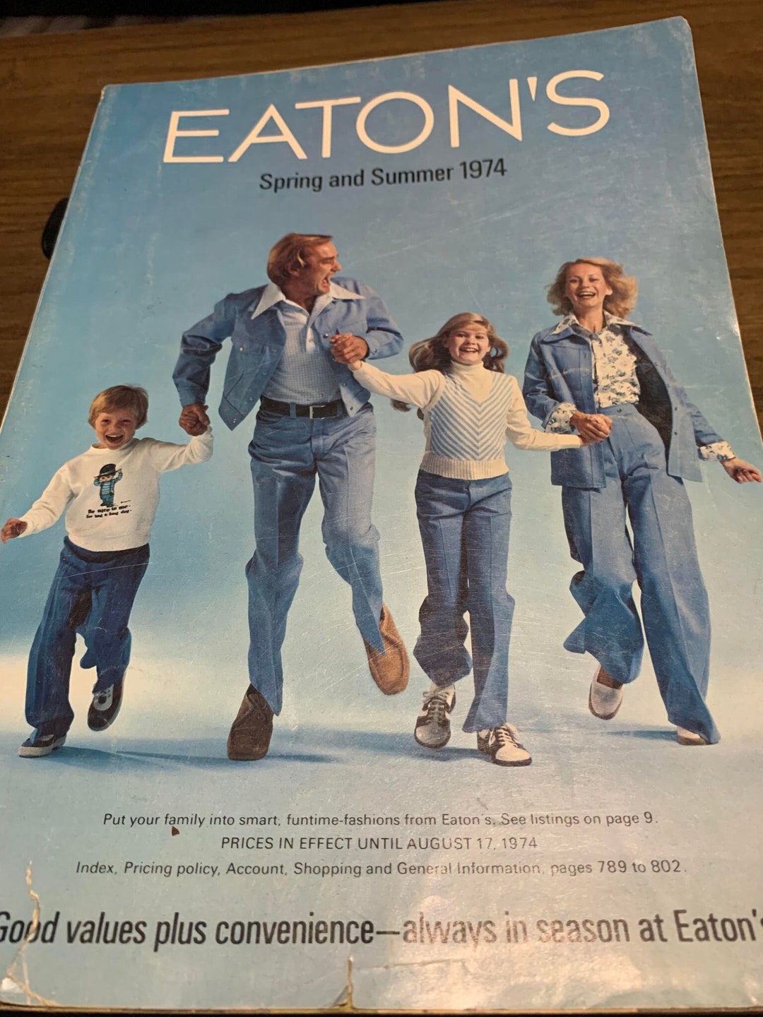 Eatons 1974 Spring Summer Catalog Etsy