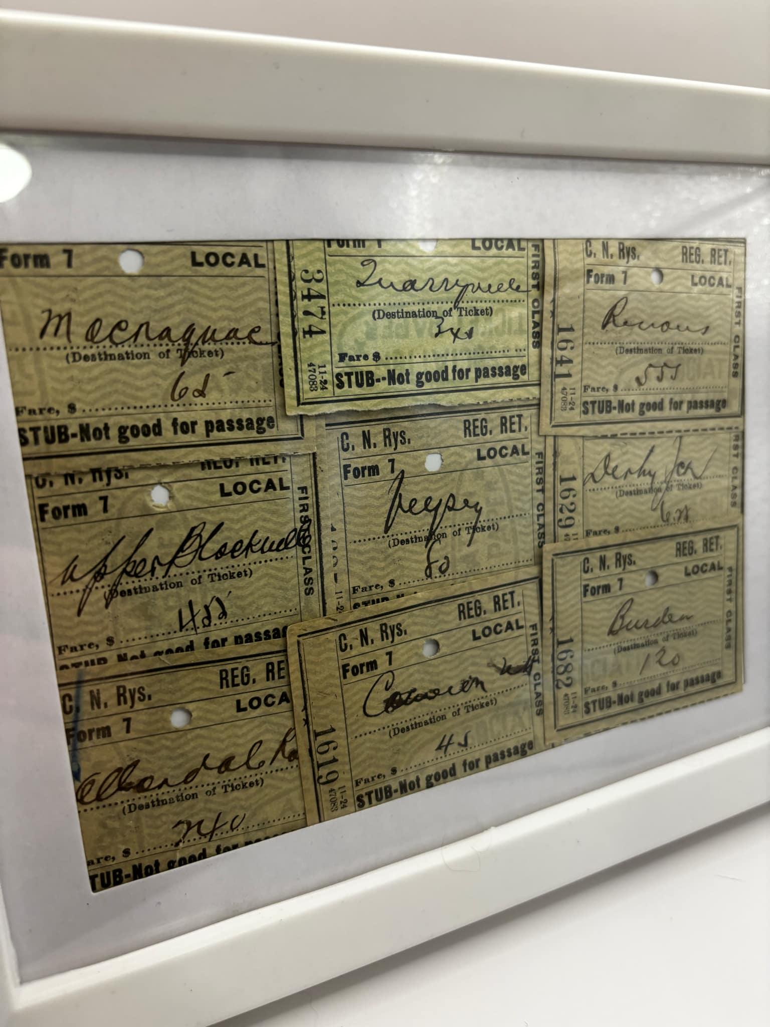 Vintage rail ticket - Etsy 日本