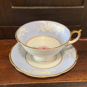 Royal Bayreuth Tea Cup and Saucer
