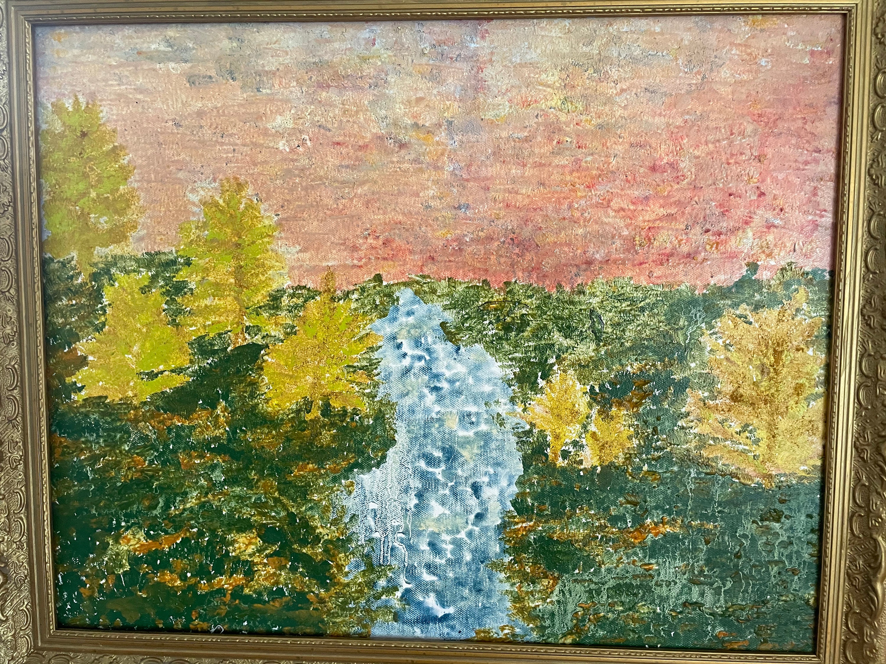 Paradise original oil painting | Etsy