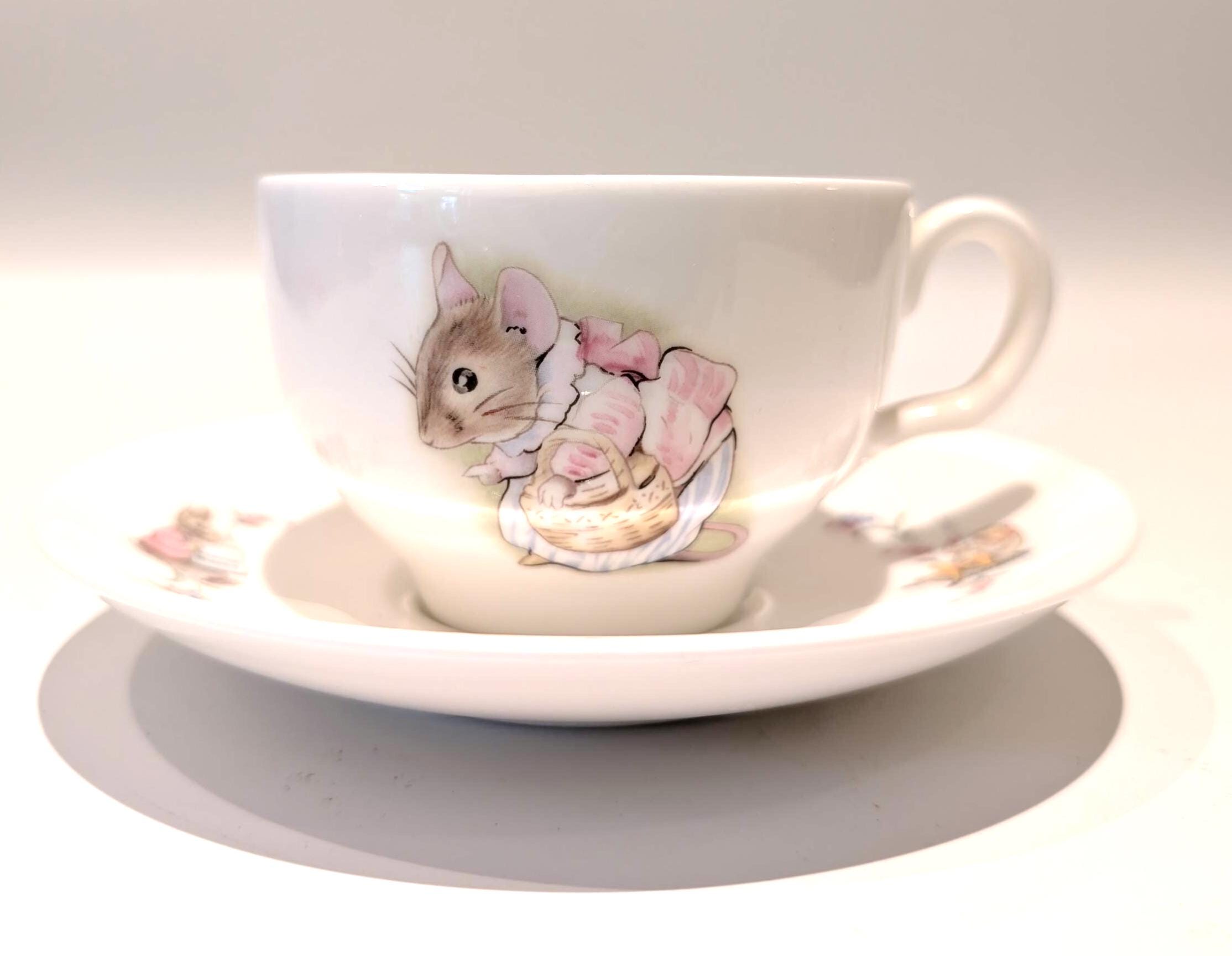 Peter Rabbit Cup and Saucer - Etsy Canada