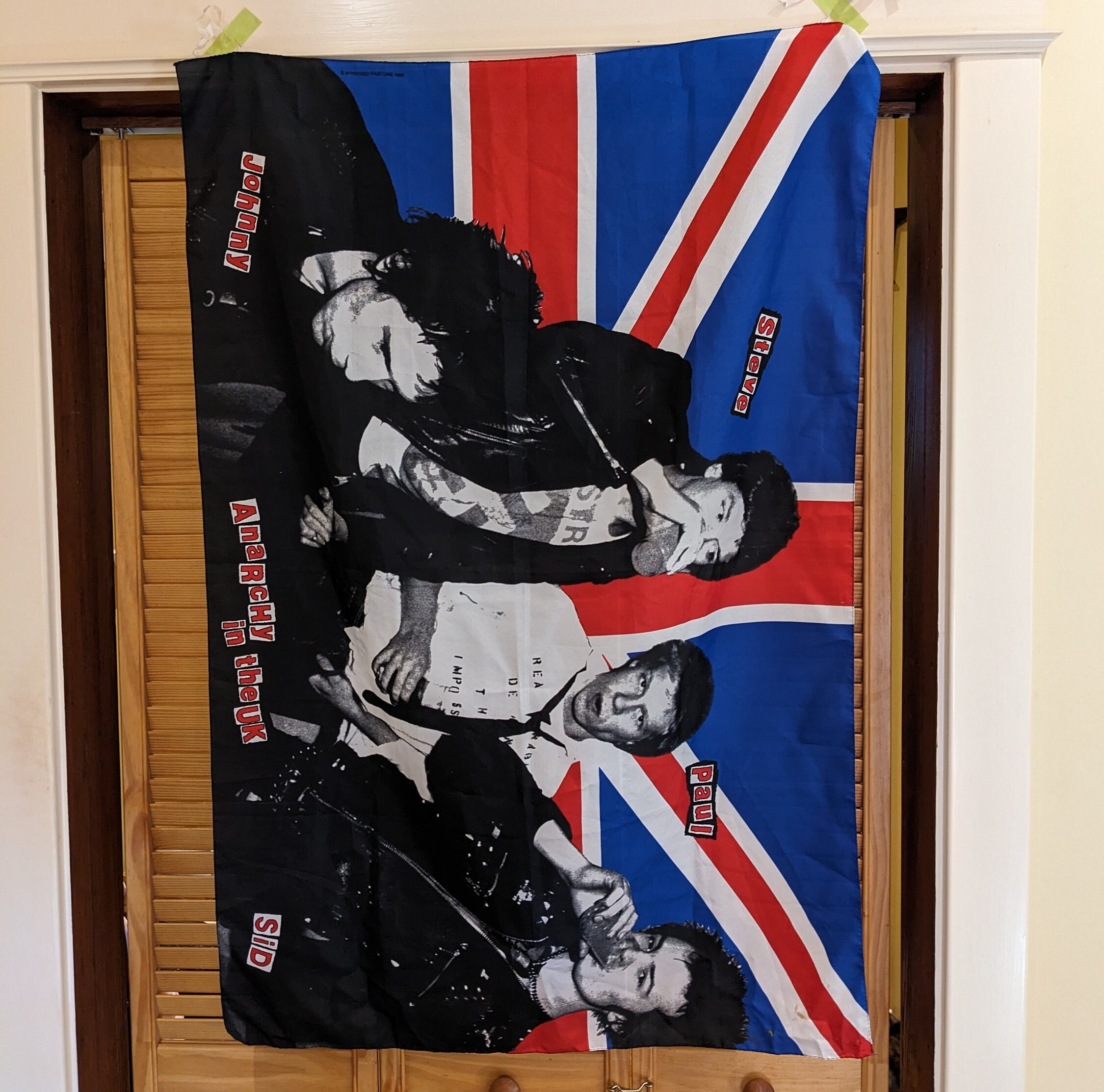 Sex Pistols Punk Patch UK Flag Queen Embroidered Sublimated Iron