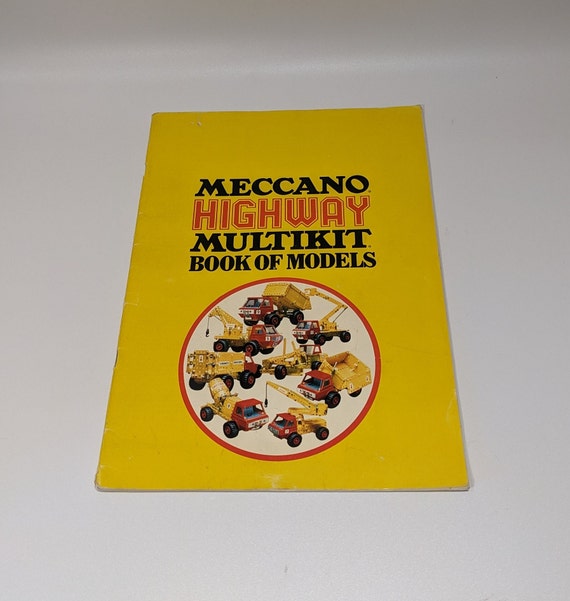 Vintage Meccano Multi Kit Books – Army and Highway Models, 1972