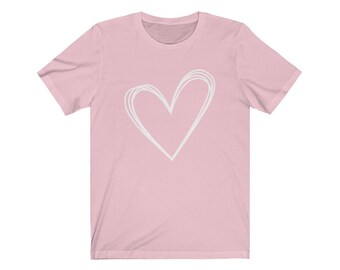 ♡mam♡ SZ M, Xl, 2xl 3xl, White Graphic, Love Heart, Mothers Day Gift