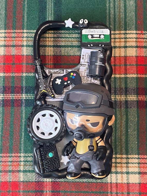 Hirono Kubo Skullpanda Designer Toy Customized Phone Case