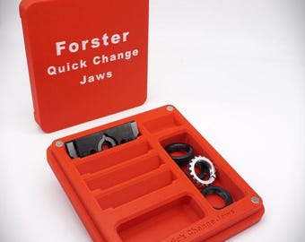 Forster Quick Change Jaws Storage Case For Co-Ax Press Reloading Tool with Magnetic Lid by RMD3D