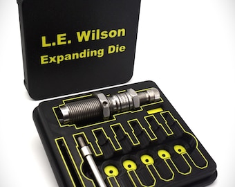 L.E. Wilson Expanding Mandrel Die Storage Case.