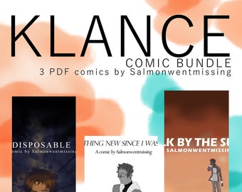 Klance digital comics PDF bundle