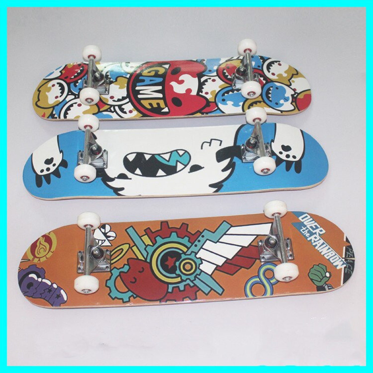 SK8 the Infinity 1:1 Skateboard Reki Kyan Langa Hasegawa | Etsy