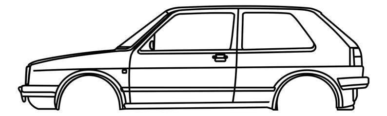 auto-outlines-vw-golf-gti-mk2-digital-file-download-svg-illustrator