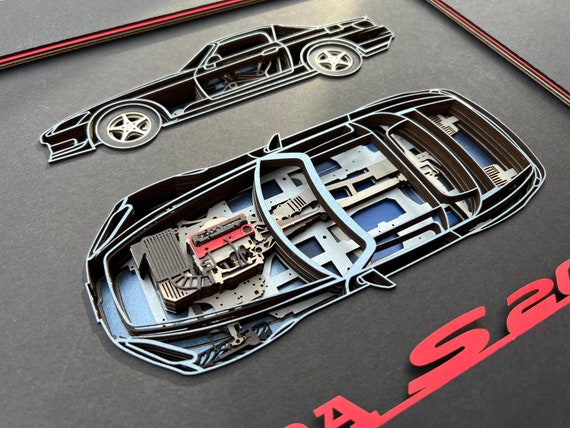 HONDA S2000, Layered Digital File, Download SVG, AI, Automotive - Etsy