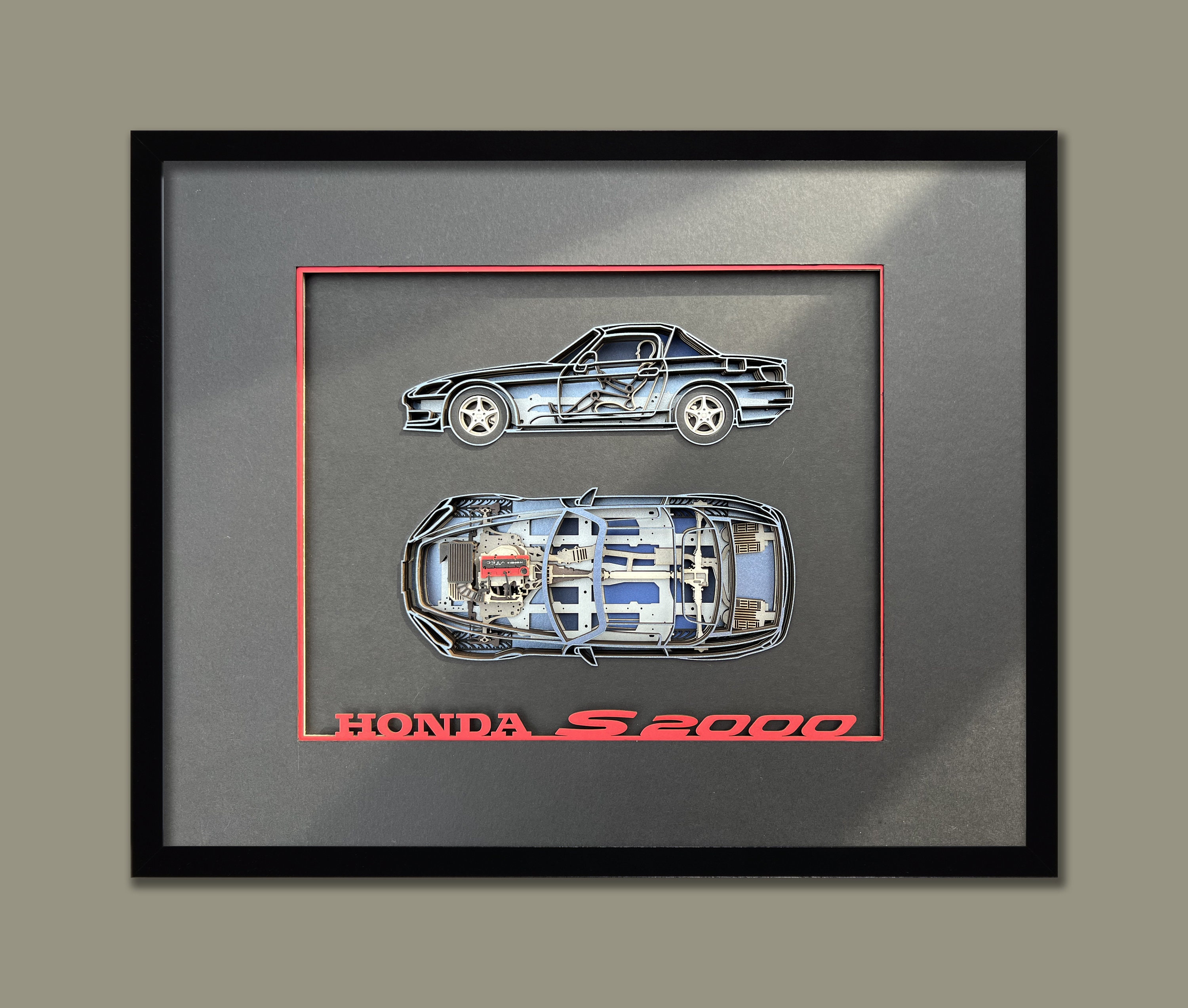 HONDA S2000, Layered Digital File, Download SVG, AI, Automotive - Etsy