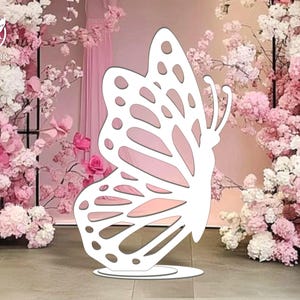 3ft to 6ft Butterfly Template, Silhouette Trace and Cut Stencil Butterfly, Backdrop Birthday Party, Wedding Decor, Stencil, PDF
