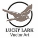 LuckyLarkVectorArt store logo