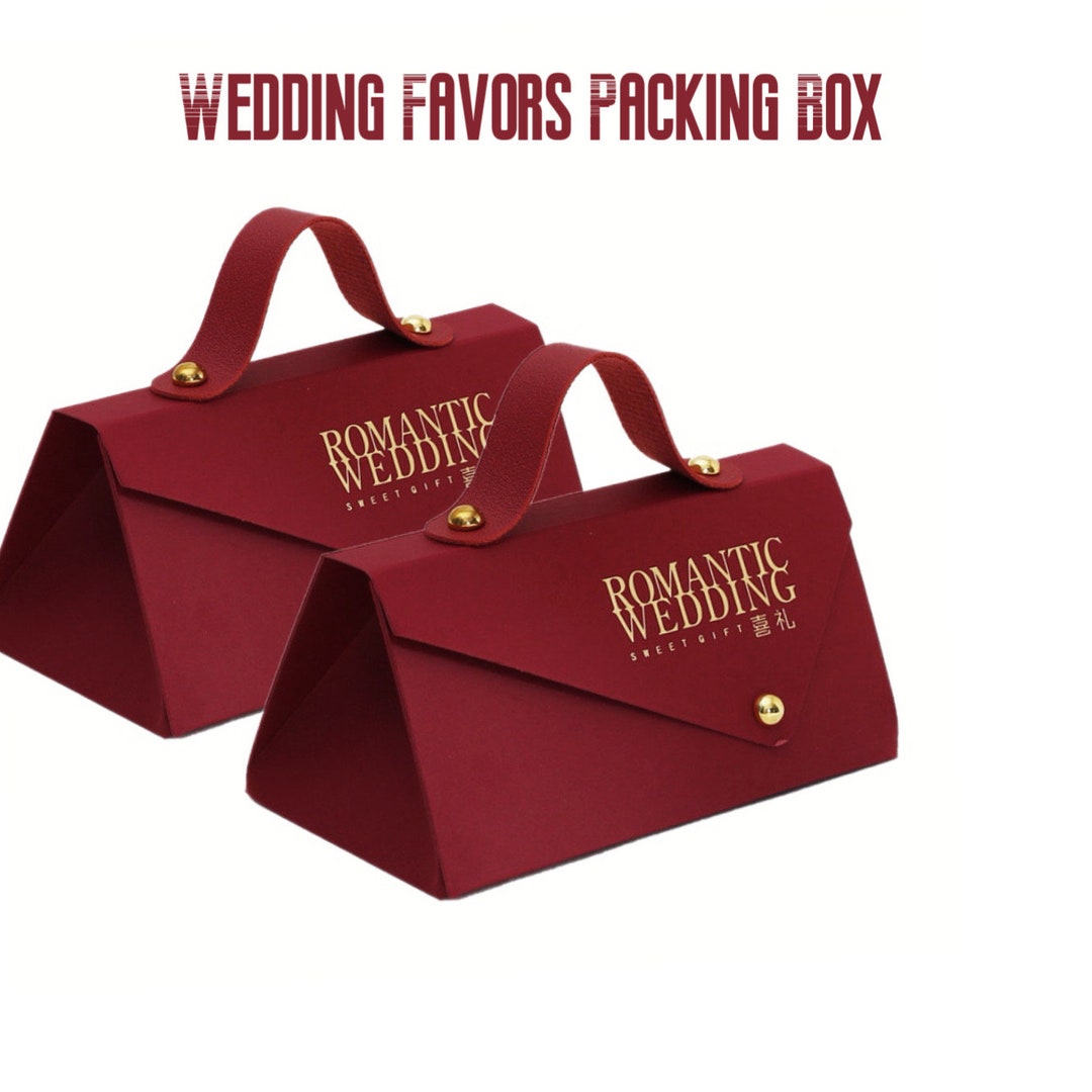 Elegant Wedding Favors Box Gift Paper Bag/box /favor for Guest/thank