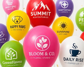 Latexballonnen op maat met logo of tekst, gepersonaliseerde feestballonnen voor bruiloften, verjaardagen, babyshowers, decoratie voor zakelijke evenementen, ballonnen in bulk