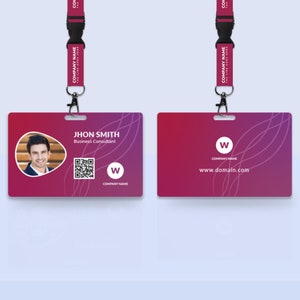 Benutzerdefinierte ID-Abzeichen, gestalten Sie Ihren eigenen Ausweis, Büro-Abzeichen, Mitarbeiter-Abzeichen, Kunststoff-Abzeichen, individuelle Ausweis für eine Einstellung für Krankenschwester-Lehrer-Personal
