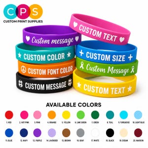 Custom Silicone Wristband For Causes Event Fundraisers Awareness Support Adults Pride Rubber Bracelet Personalized Rainbow Bracelet Bulk