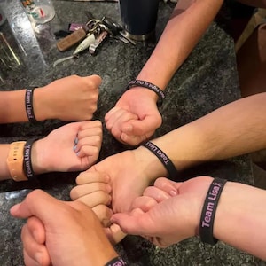 Custom Silicone Wristband For Causes Event Fundraisers Awareness Support Adults Kids Size Bracelet, Silicone Bracelet Bulk