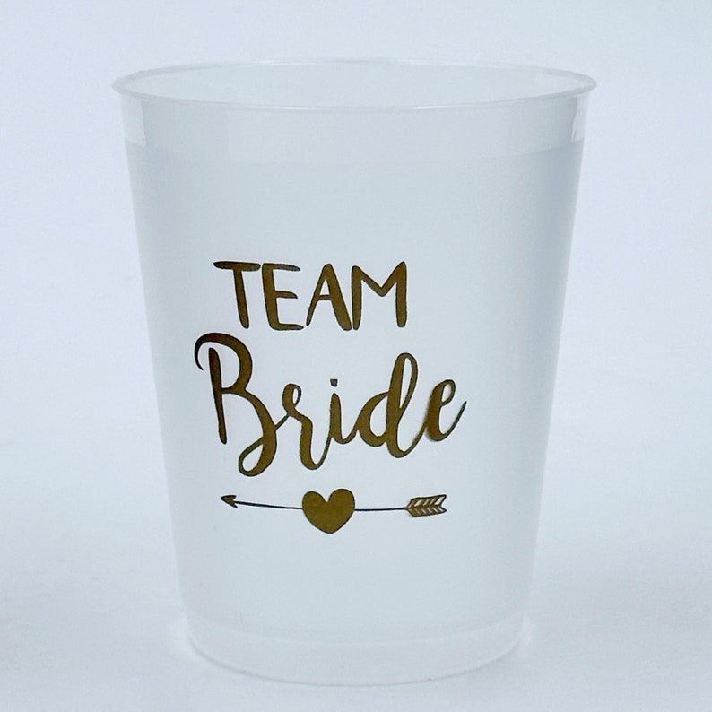Bridal Tribe wiederverwendbarer Kunststoffbecher, 473 ml, flexibel, individuelle Brautparty-Geschenke für Brautjungfern Bild 5