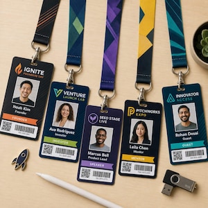 Crachá de identificação personalizado com logotipo da marca, cartão de identificação personalizado, cartão de identificação de funcionários, crachá de identificação para colaboradores, cartão de membro VIP, cartões de identificação em grande quantidade