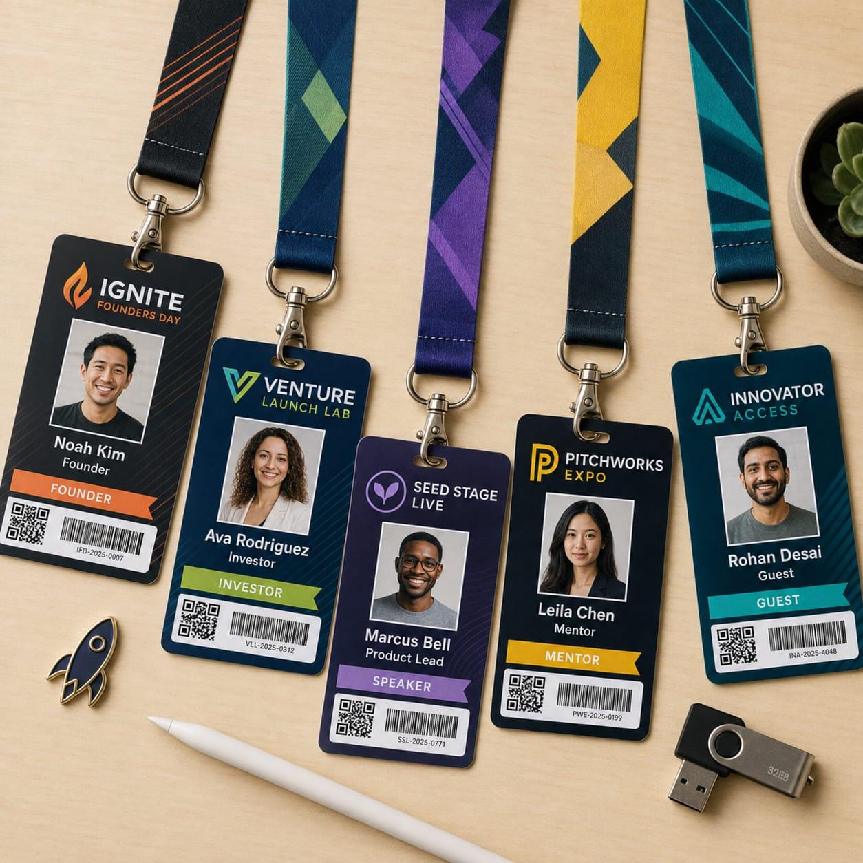 Custom Event Badges