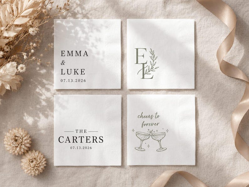 wedding reception
wedding napkins
cocktail napkins
custom napkins
personalized napkins
wedding bar napkins
bar napkins