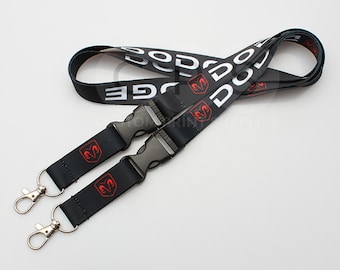 Personalized Lanyard with Text and Logo Printed for Nurses Teachers, Students, Fairs, Team Members, Employee, Office Badge Neck Strap