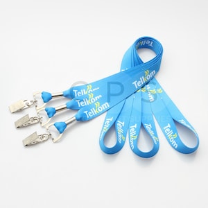 Cordón con logotipo personalizado: Cordón de poliéster con impresión personalizada