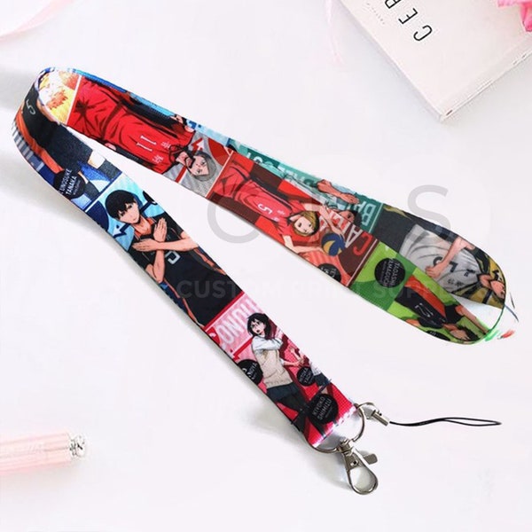 Custom Lanyard with Any Cartoon Character Printed, Personalized Anime Lanyards for Keys, Name Tag Neck Strap, Kids Teacher Gift