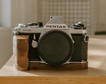 Wood Grip for Pentax ME Film Camera - 3D Printed