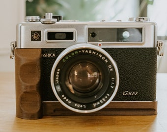 Wood Grip for Yashica Electro 35 G Series Film Camera - 3D Printed
