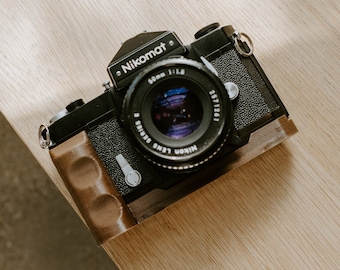 Wood Grip for Nikkormat FT Series Film Camera - 3D Printed