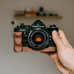 Wood Grip for Pentax MX Film Camera 3D Printed image 1