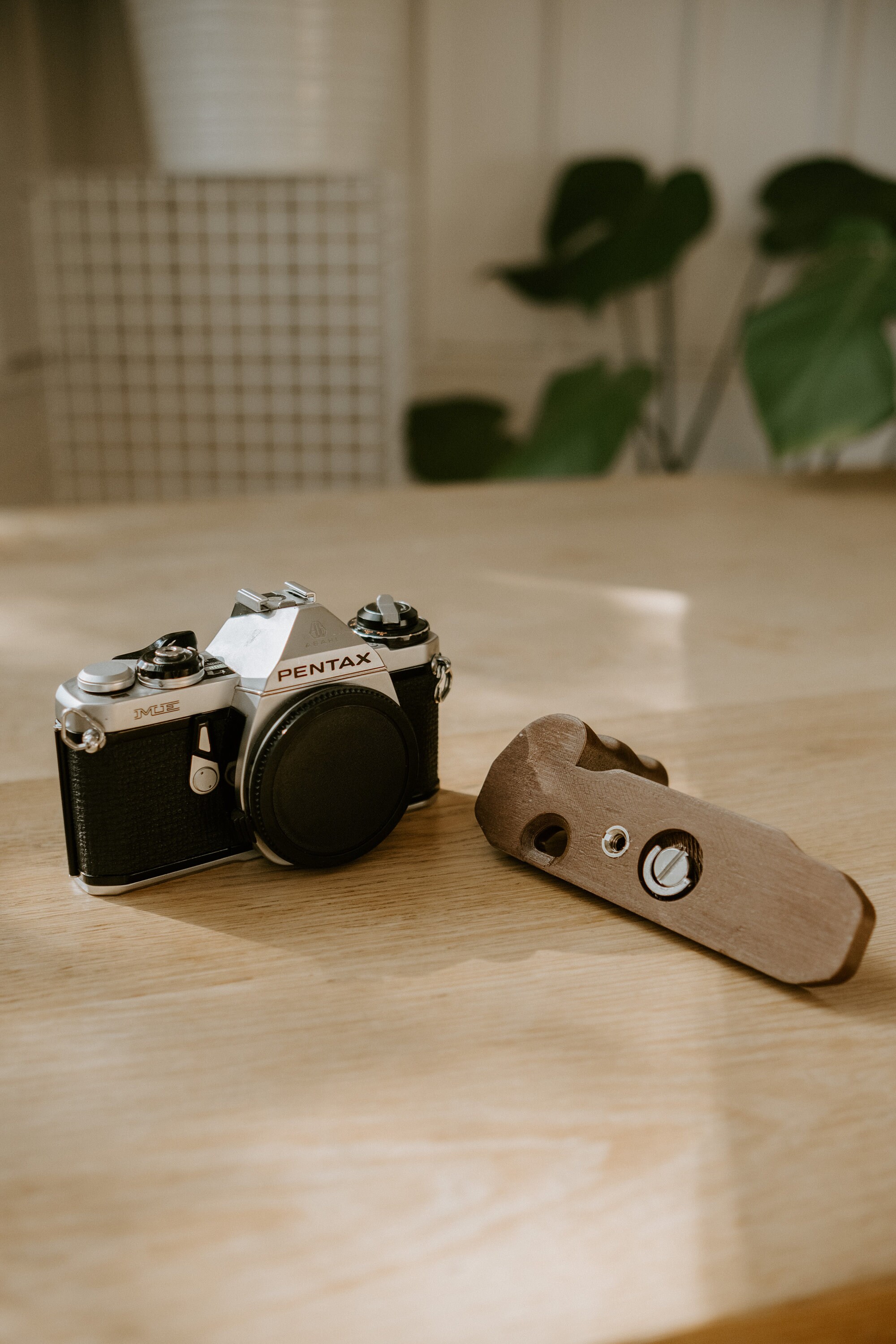 ペンタックスMEフィルムカメラ用木製グリップ - 3Dプリント製 - Etsy 日本