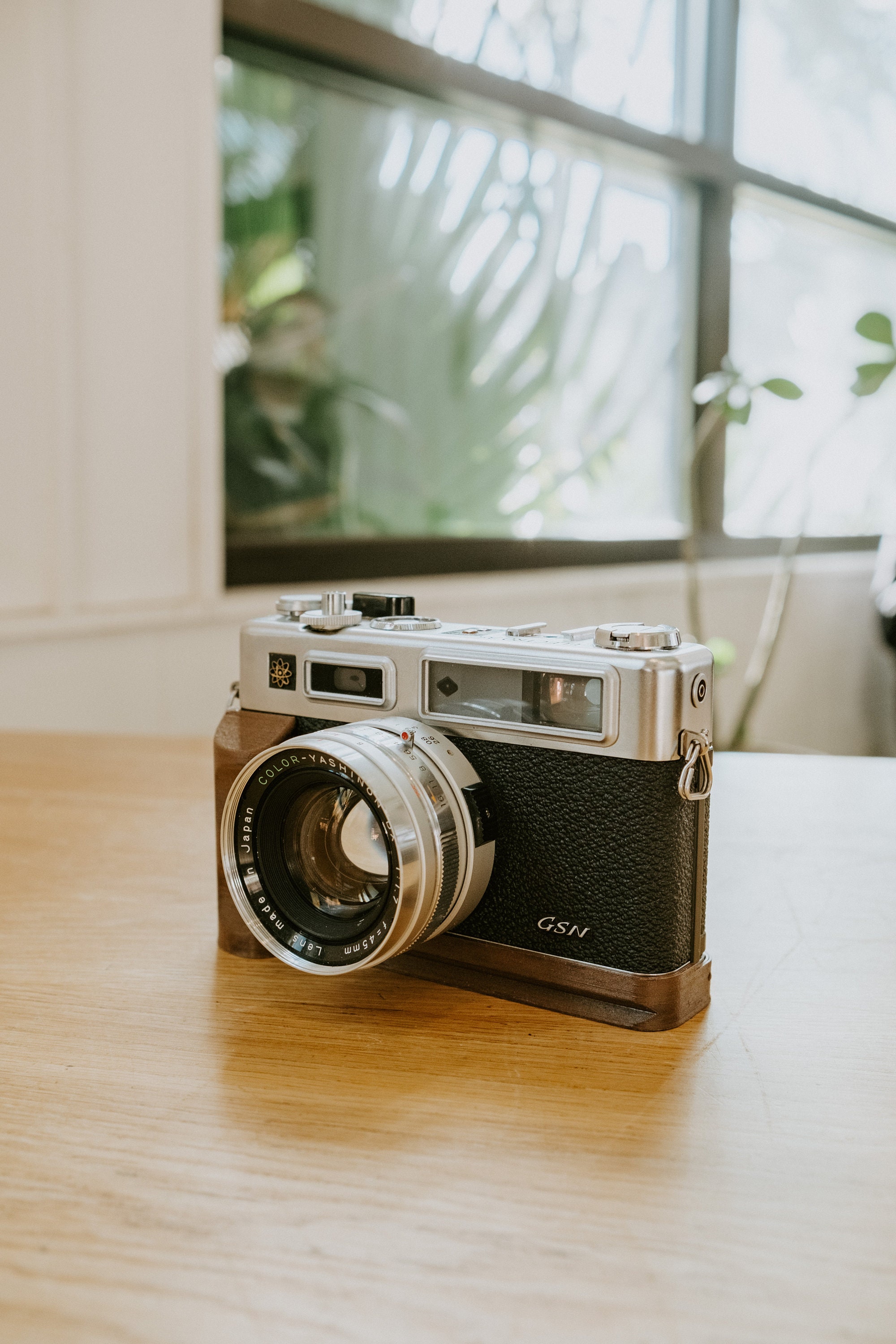 Wood Grip for Yashica Electro 35 G Series Film Camera - 3D