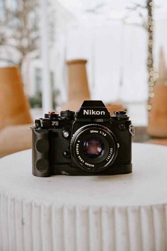 Buy Carbon Fiber Grip for Nikon F3 Film Camera - 3D Printed Online 