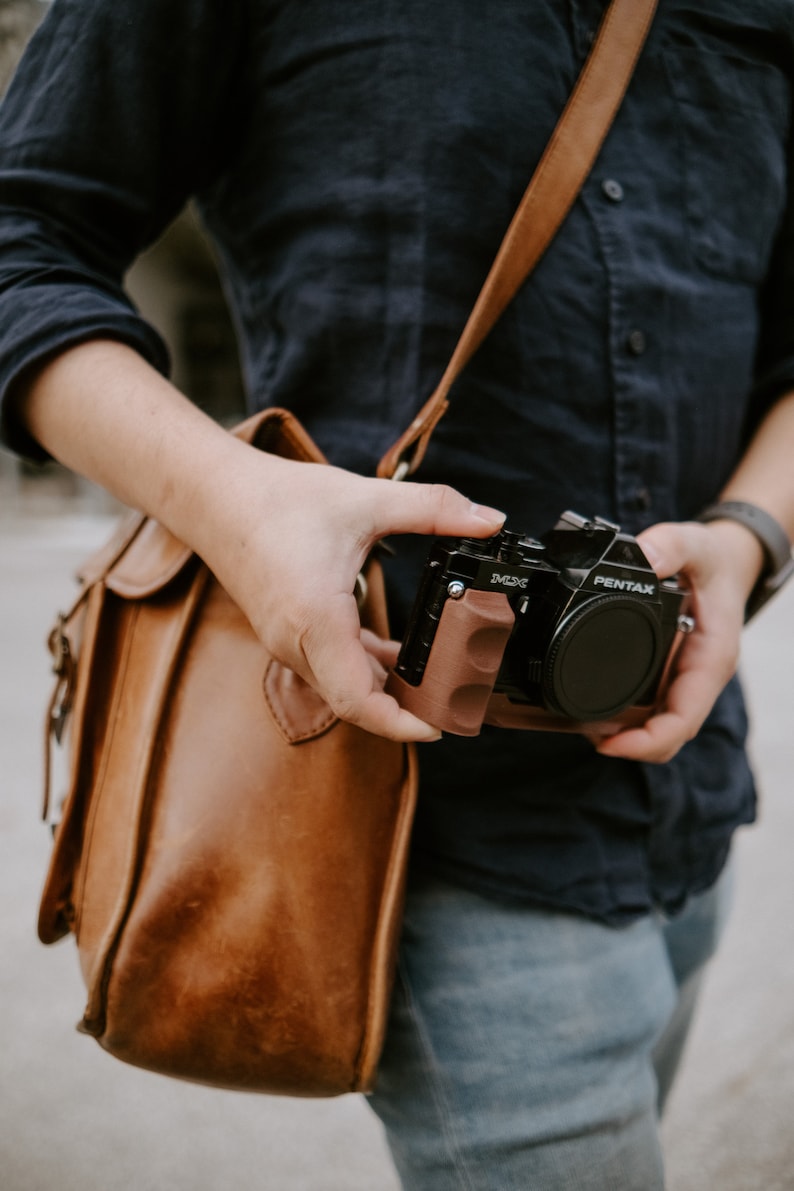 Wood Grip for Pentax MX Film Camera 3D Printed image 6