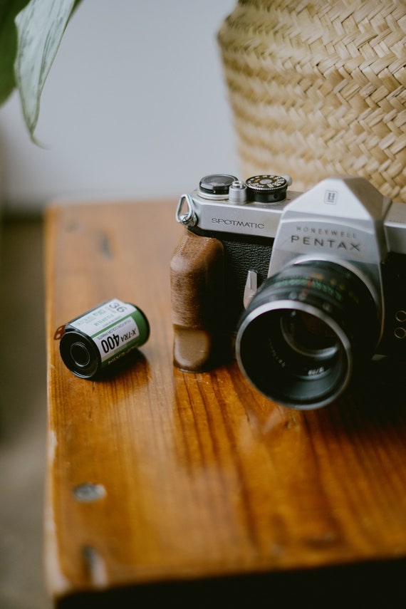 Wood Grip for Pentax Spotmatic With Arca Swiss Mount | 3D Printed