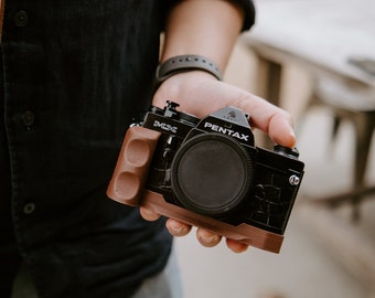 ペンタックスMXフィルムカメラ用木製グリップ - 3Dプリント製 - Etsy 日本