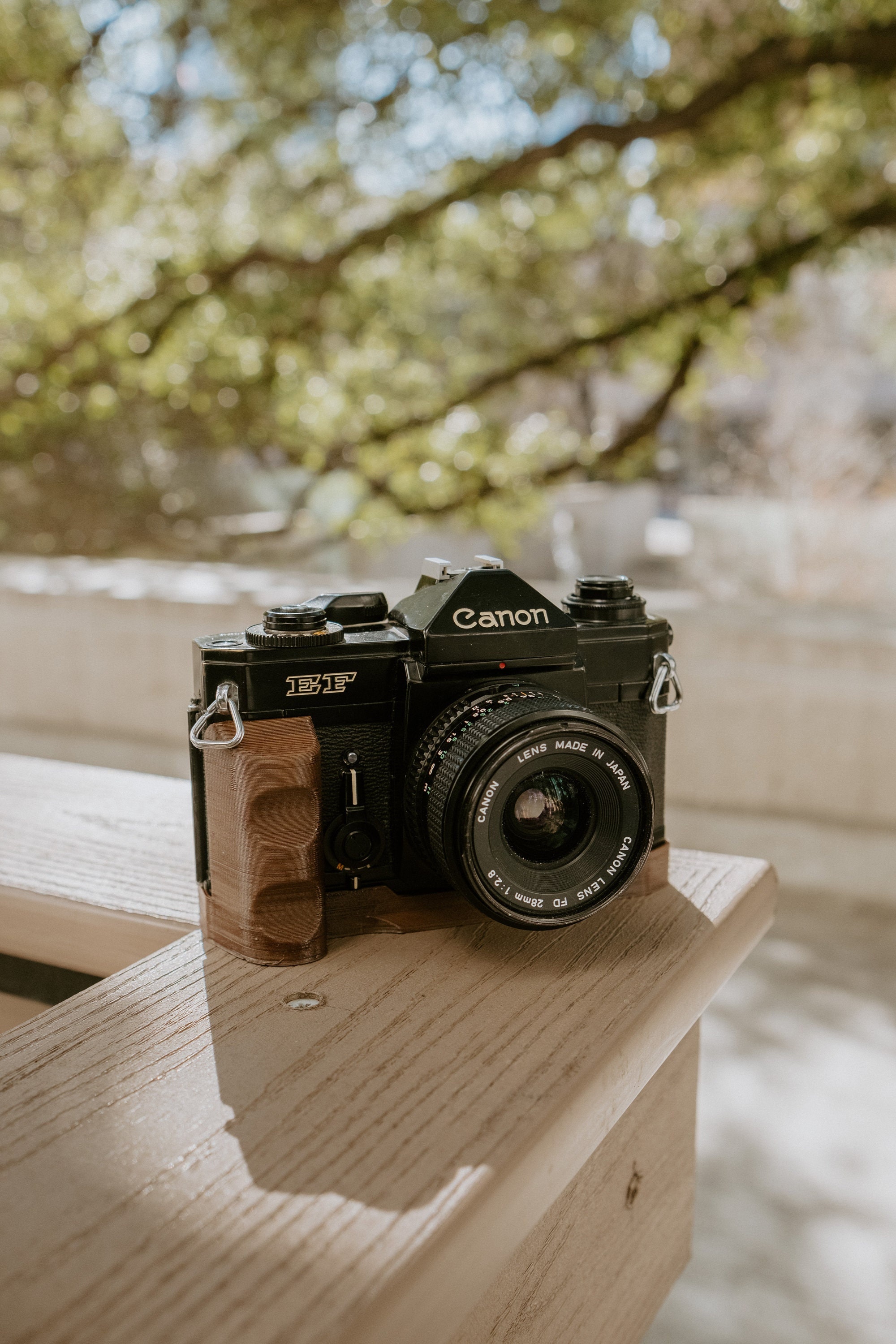 Wood Grip for Canon EF Film Camera - 3D Printed - Etsy