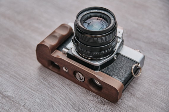 Wood Grip for Minolta SRT 201, 202, 200, 101, 100 Ect With Arca
