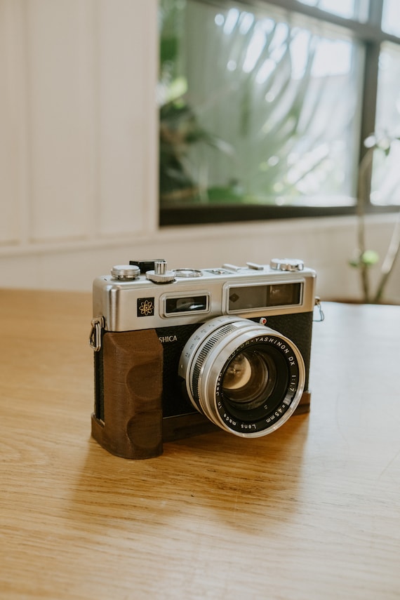 Wood Grip for Yashica Electro 35 G Series Film Camera - 3D Printed