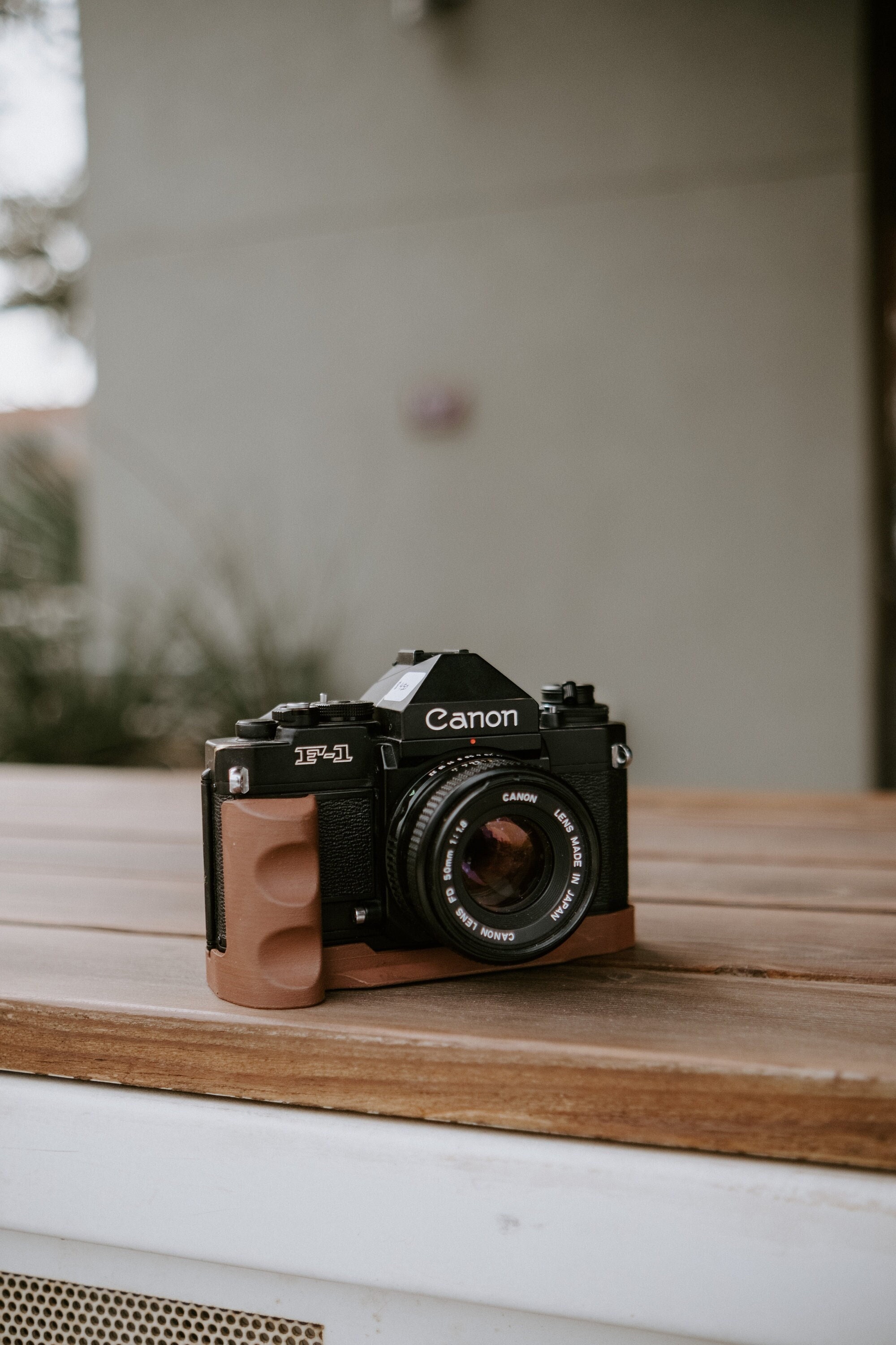 Wood Grip for Canon F-1 New Film Camera - 3D Printed - Etsy