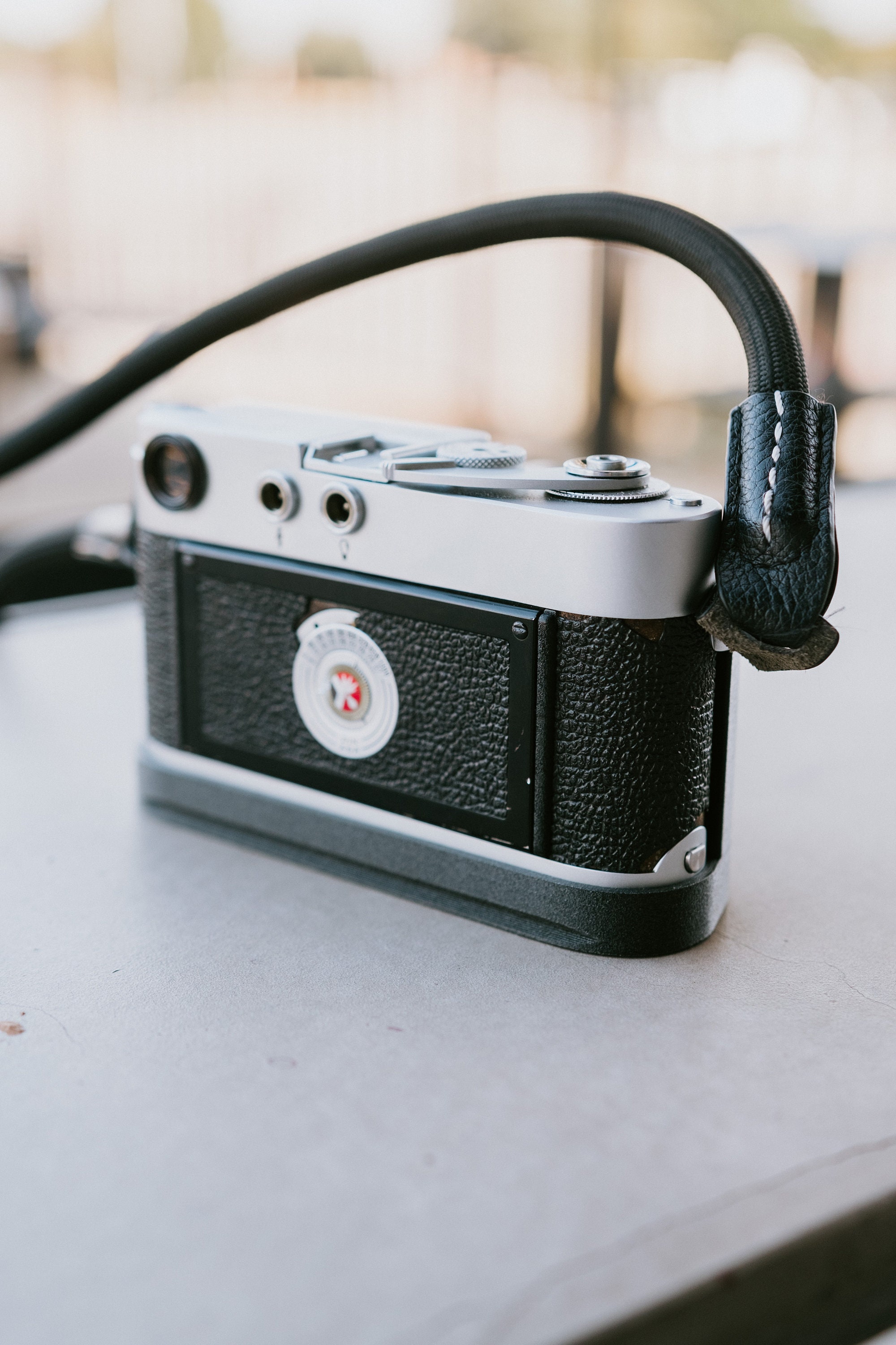 LEICA ライカm1/m2/m3/m4/m6/m7/mp用 ハンドグリップ ライカMシリーズフィルムカメラ用グリップ - (M1、M2、M3、M4、M4-2