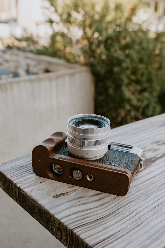 Wood Grip for Yashica Electro 35 G Series Film Camera - 3D Printed
